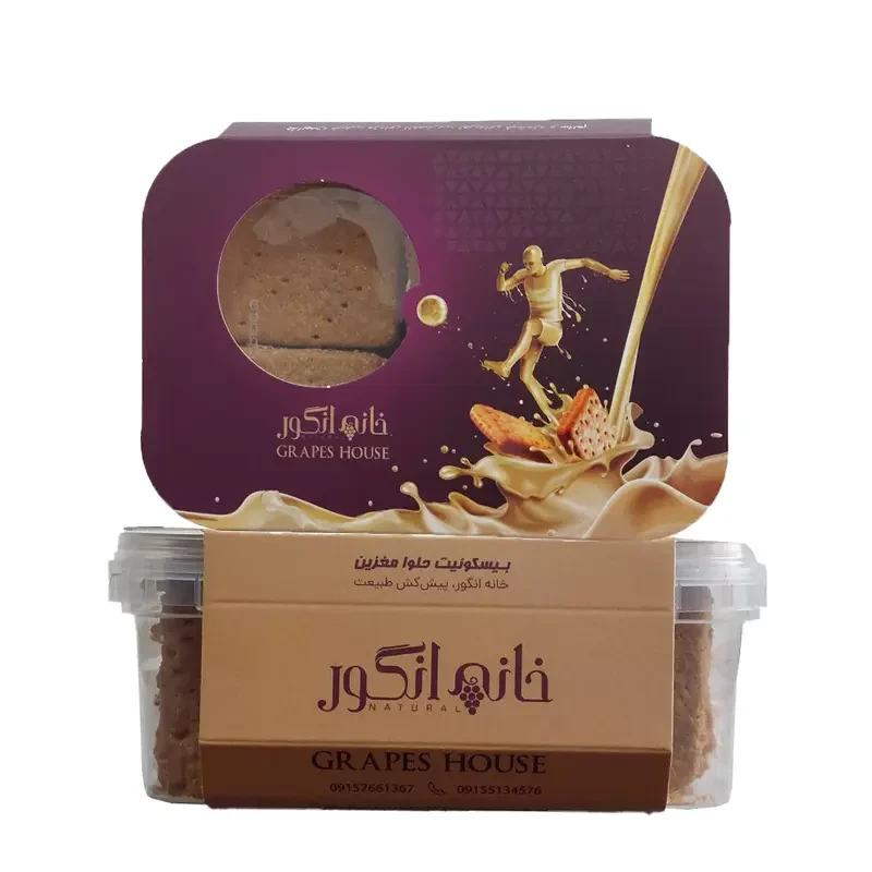 بیسکویت کرم دار خانه انگور (200 گرم)