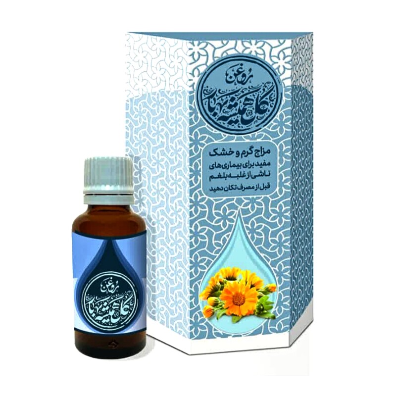روغن گل همیشه بهار پایه کنجد طیبستان (30 گرم)