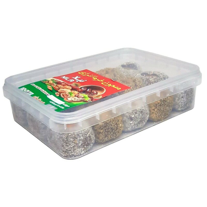 خرما کنجدی مغزدار نیلا (320 گرم)