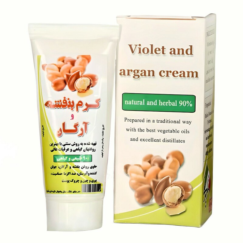 کرم بنفشه و آرگان نیکا (35 گرم)