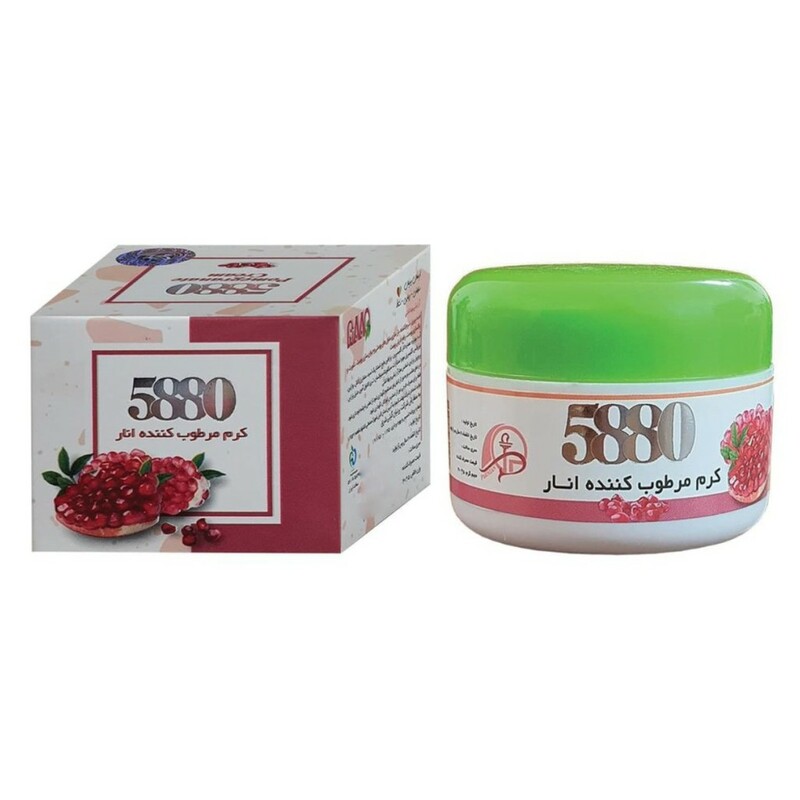کرم مرطوب کننده انار 5880 پرنیان (40 میلی لیتر)