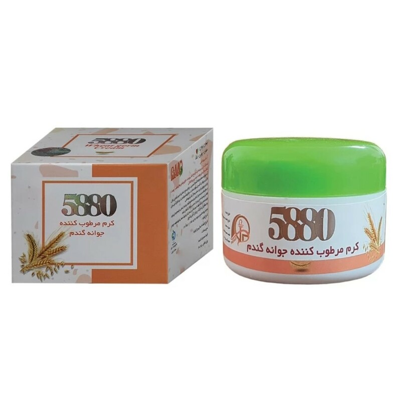 کرم مرطوب کننده جوانه گندم 5880 پرنیان (40 میلی لیتر)