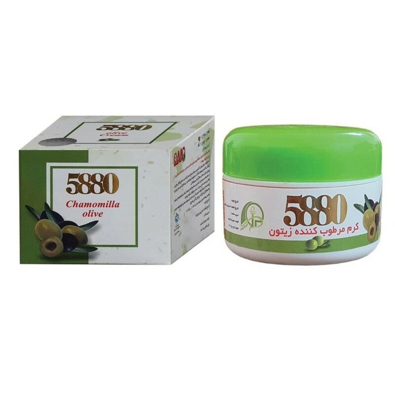 کرم مرطوب کننده زیتون 5880 پرنیان (40 میلی لیتر)