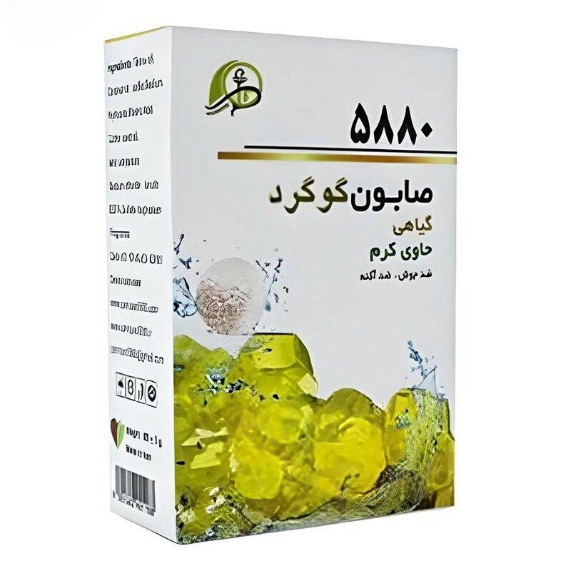صابون گوگرد حاوی کرم 5880 پرنیان (100 گرم)