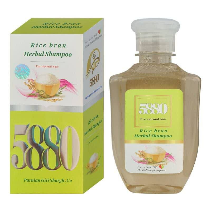 شامپو سبوس برنج 5880 پرنیان (280 گرم)