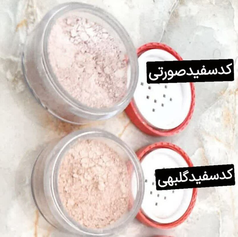 پودر فیکس ماهک (پنکک سفید صورتی)