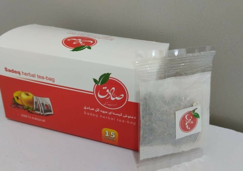 چای کیسه ای میوه و گل صادق (حاوی 15 عدد چای کیسه ای)