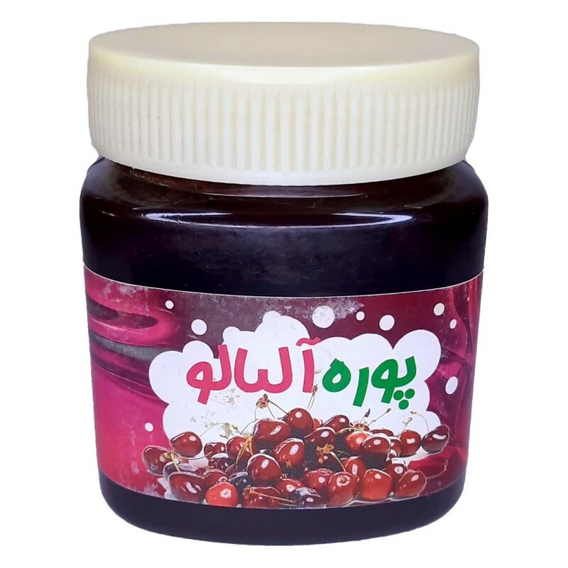 پوره آلبالو ژاماسب (450 گرم)