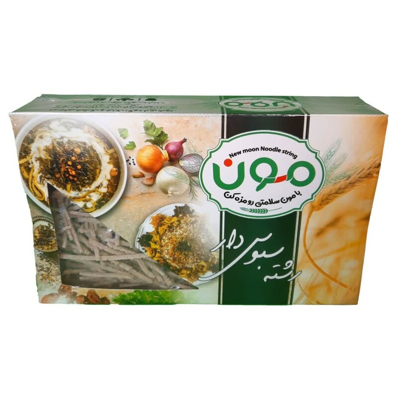 رشته آش سبوس دار با آرد کامل مون (350 گرم)
