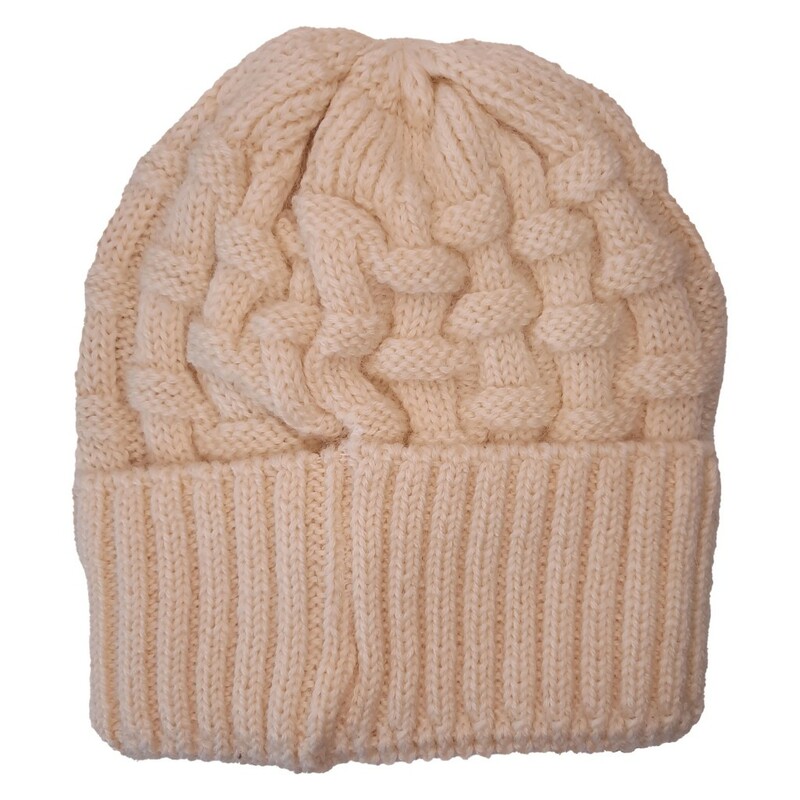 کلاه پشمی سفید مرینوس