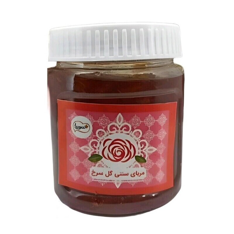 مربا گل سرخ سنتی غدیر (450 گرم)