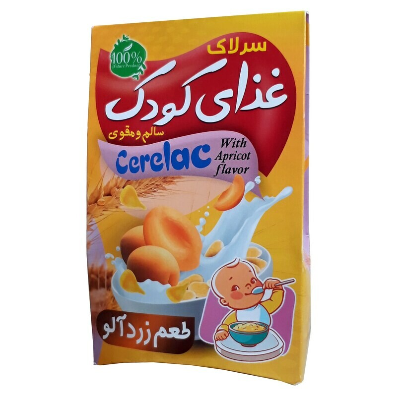 سرلاک زردآلو سپیدار (150 گرم)