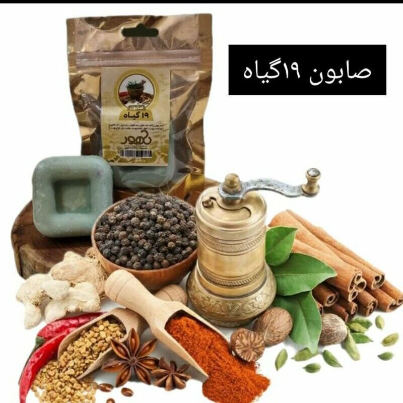 صابون 19 گیاه فانتزی طهور (50 گرم)