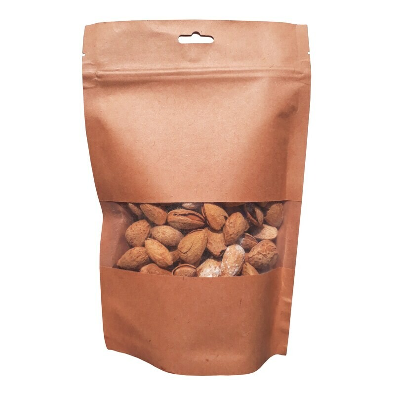 بادام کاغذی نمکی (200 گرم)