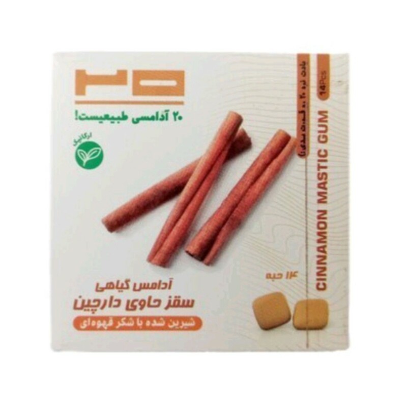 آدامس سقز دارچین بیست