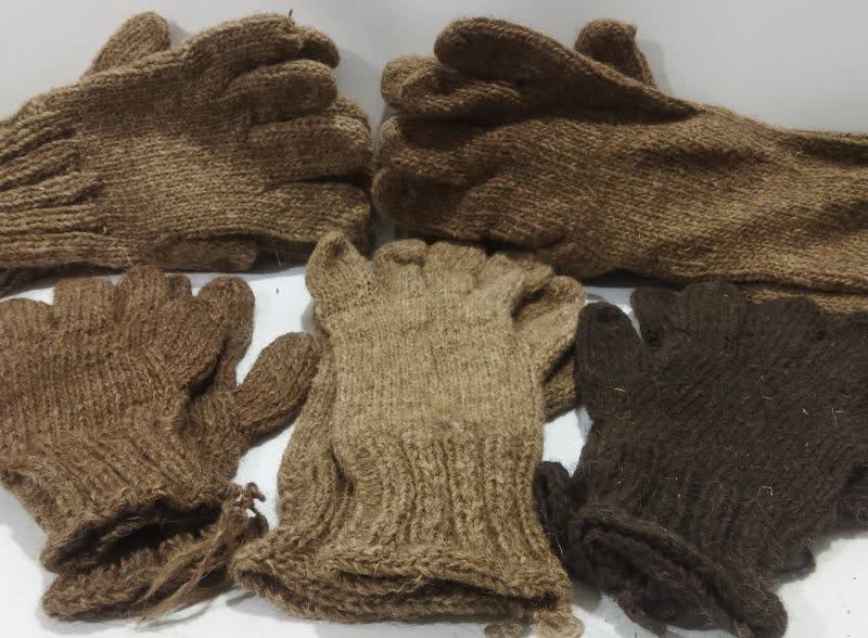 دستکش پشمی (پشم گوسفندی)