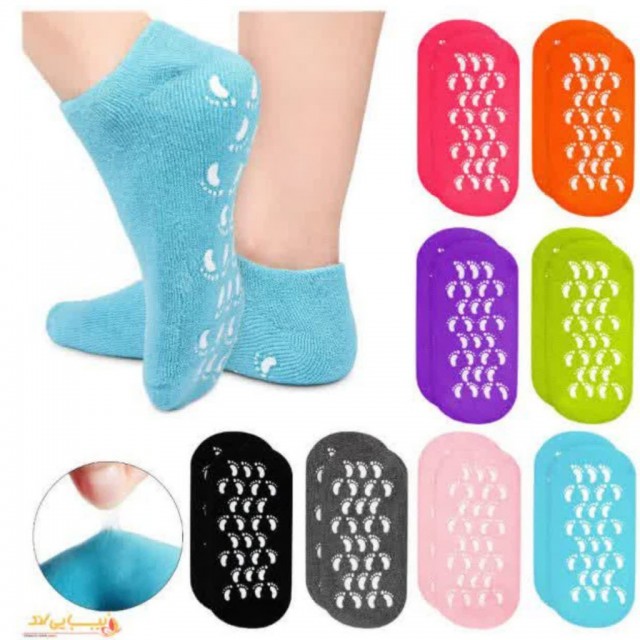 جوراب سیلیکونی در رنگ های مختلف