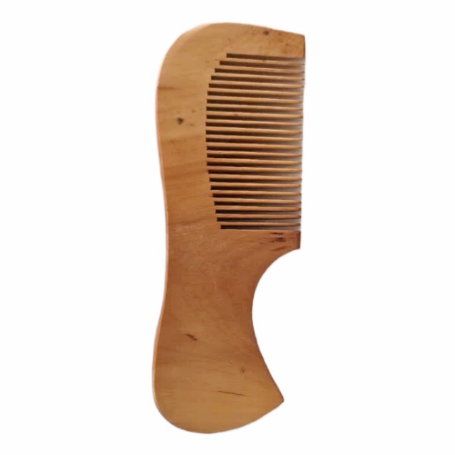 شانه چوبی کوچک گردویی