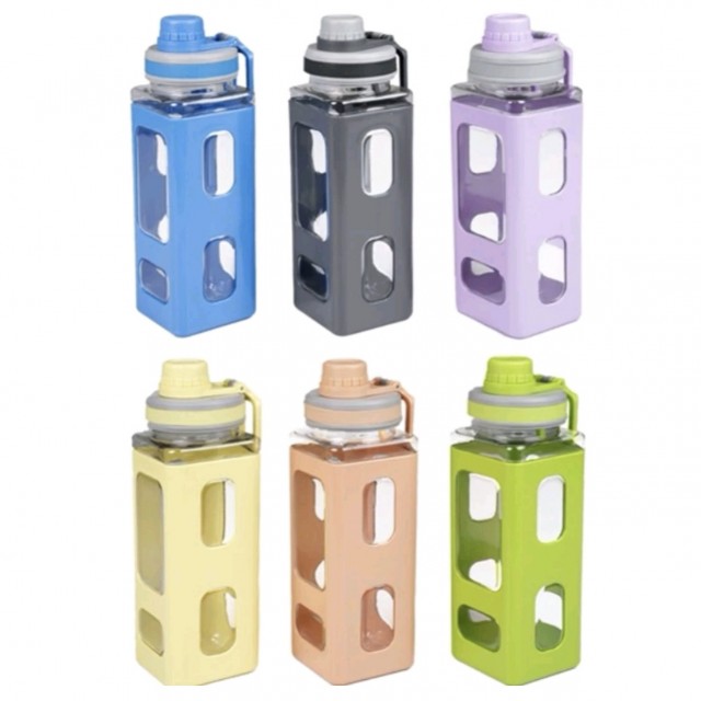 قمقمه کاور دار مکعبی درب دار