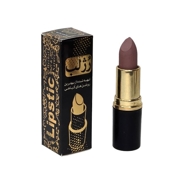 رژلب رولی پوکه طلایی نیکا (کالباسی تیره کد 017)