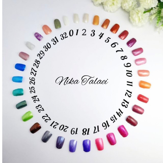 لاک نمازی نیکا (خاکستری مایل به یاسی کد 20)