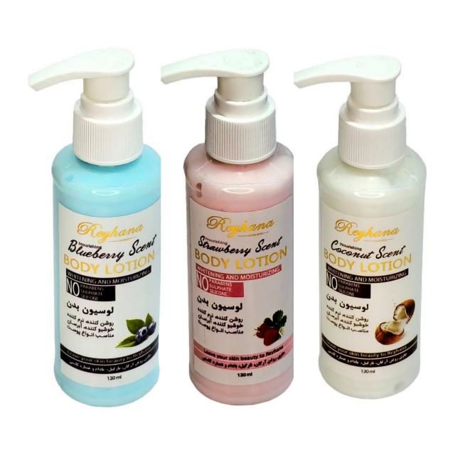 بادی لوشن پمپی ریحانا (۱۲۰ گرم)