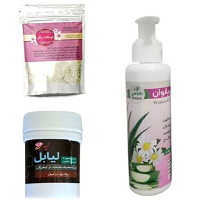 پک پاکسازی رحم (لیابل، ژل بهداشتی، جوشانده)