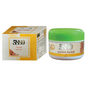 کرم ترک دست و پا 5880 پرنیان (40 میلی لیتر)