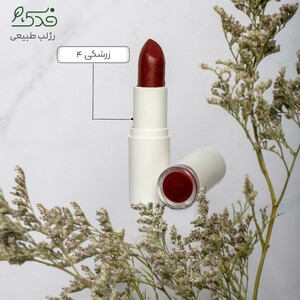 پک رژلب کد 4 و لاک کد 4 نیکا (ست زرشکی)