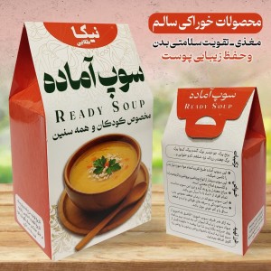 سوپ آماده کودک نیکا (250 گرم)