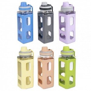 قمقمه کاور دار مکعبی درب دار