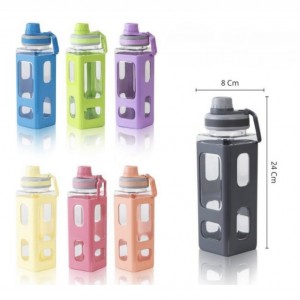 قمقمه کاور دار مکعبی درب دار