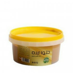 حلوا ارده شکری با شیره خرما (500 گرم)