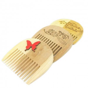 شانه چوبی جیبی