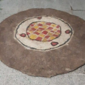 نمد گرد (قطر بزرگتر از 1 متر)