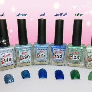 لاک نمازی اکلیلی نیکا (نقره ای هفت رنگ کد 128)