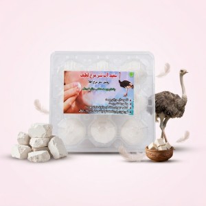 سفیدآب شترمرغ لطیف (140 گرم)