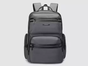 کوله پشتی پارچه ای ضد آب یو اس بی دار بنج مناسب تبلت و لپ تاپ تا 15.6 اینچ Bange BG-2601 Backpack with USB Port