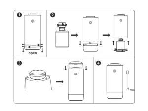 گرانول دستگاه تصفیه هوا و خوشبوکننده خودرو بیسوس Baseus CRCQ03000 Molecular Granule Refill For Formaldehyde Purifier