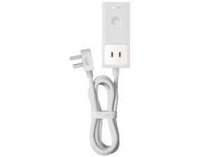 شارژر دیواری و آداپتور برق فست شارژ 30 وات با کابل برق 3 متری بیسوس Baseus PowerCombo Digital PowerStrip PSLA000101