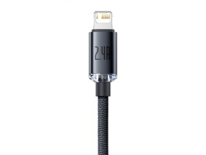 کابل لایتنینگ 1.2 متری بیسوس Baseus CAJY000001 Crystal Shine 1.2m Lightning Cable