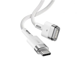 کابل شارژ مک بوک بیسوس Baseus Zinc Magnetic iP Laptop Cable Type-C T-shaped Port 2m CATXC-V02