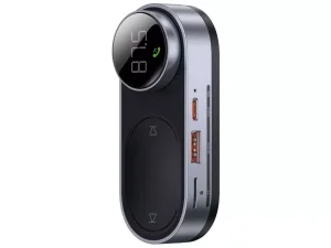 گیرنده بلوتوثی خودرو بیسوس Baseus Solar Car FM Bluetooth Transmitter CDMP000001