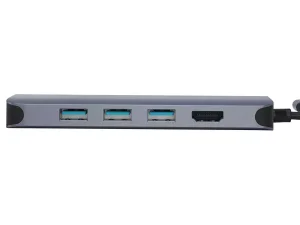 هاب تایپ سی 12 پورت فلزی ویوو WiWU Alpha 12 in 1 Usb Type C Hub