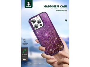 قاب آکواریومی آیفون 14 پرو گرین Green iPhone 14 Pro Aquarium Happiness Case