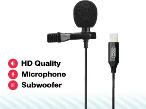 میکروفون لایتنینگ ایکس‌او XO Lavalier Microphone 2m MKF-03