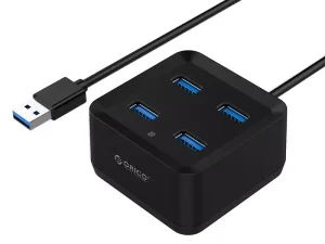 هاب یو اس بی 4 پورت اوریکو ORICO DH4U-U3 4 Port USB3.0 Faceup Design HUB