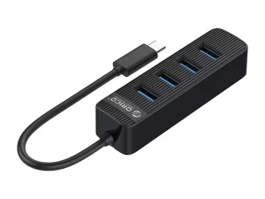 هاب تایپ سی با 4 درگاه USB3.0 و پورت برق اوریکو ORICO TWC3-4A 4-port USB3.0 Hub