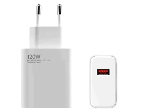 شارژر دیواری یو اس بی سوپر فست شارژ 120 وات شیائومی Xiaomi 120w USB charger MDY-13-EE