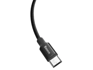 کابل شارژ یواس‌بی به میکرویواس‌بی یک متری 2 آمپر بیسوس Baseus USB to micro charging cable 1M 2A CAMYW-A01